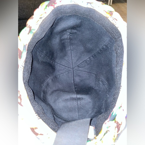 GUCCI INVITE  SIGNATURE SILK YELLOW FLORAL HAT HEAD SCARF W/CRYSTAL BOW RARE - Picture 8 of 14